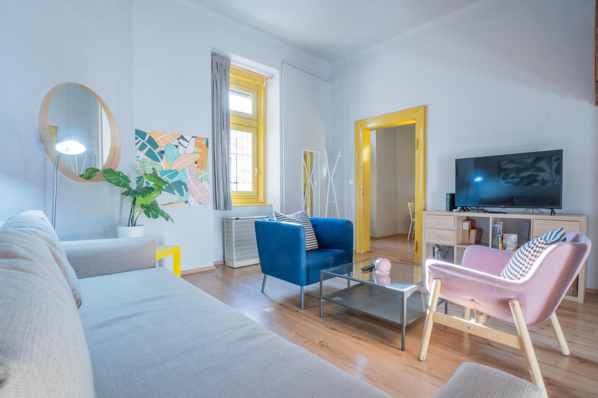 Klau10 Studio Apartment In Party District. Budapest Bagian luar foto